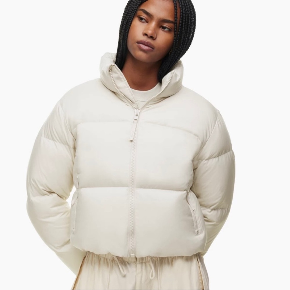 🔥Down🔥Artizia TNA Mega Puff Short Jacket sz XS NEW NWOT off white PriceFirm!
